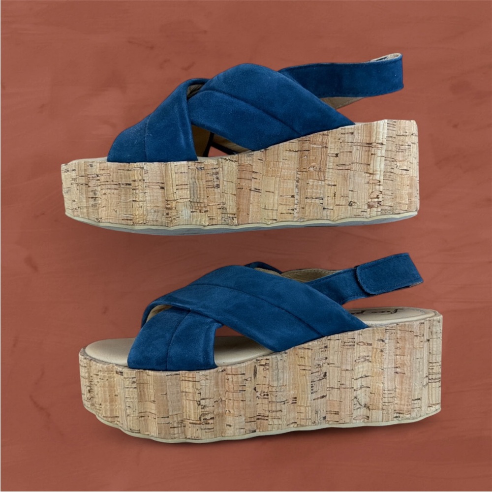 FREE PEOPLE PLATFORM SANDALS - Picture 5 of 6